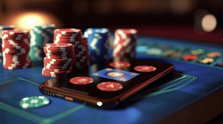Table selection screen showing minimum and maximum stake ranges